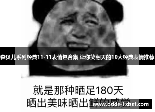 森贝儿系列经典11-11表情包合集 让你笑翻天的10大经典表情推荐